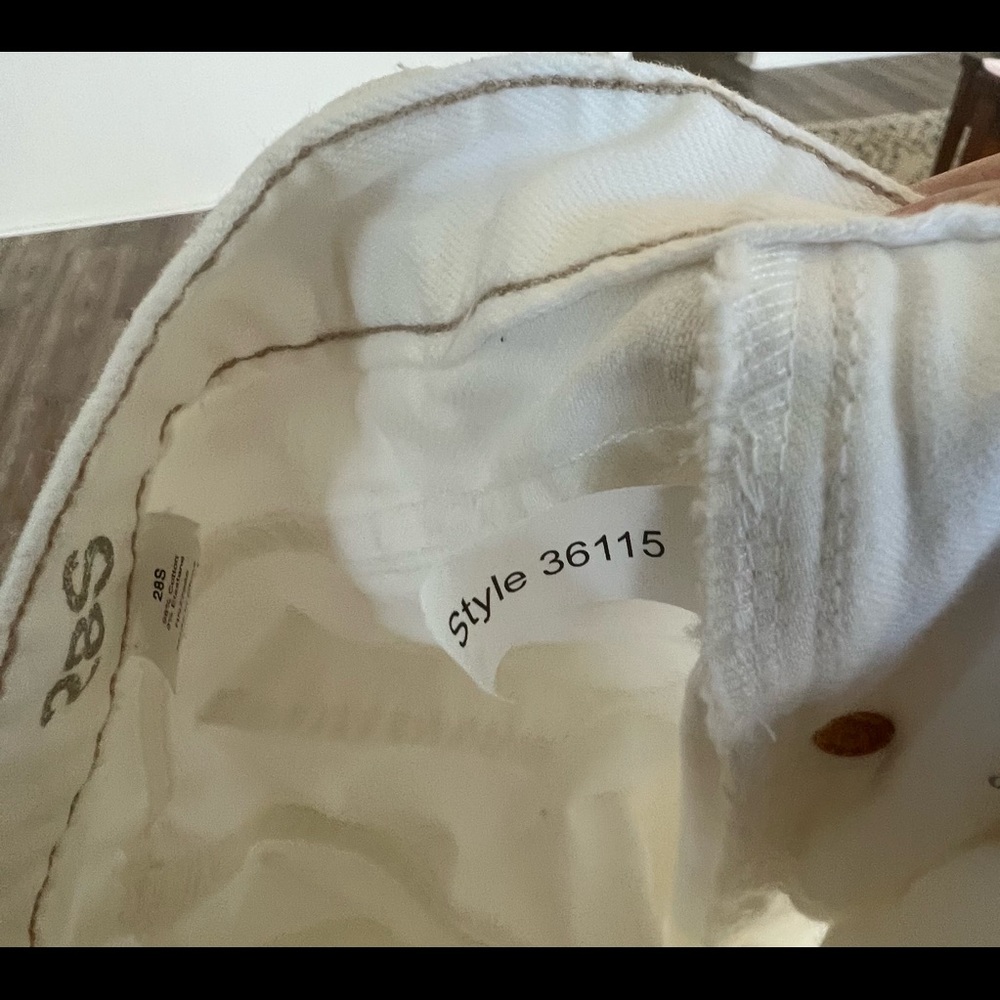 J.Crew white denim bootcut 28 S - Picture 9 of 15
